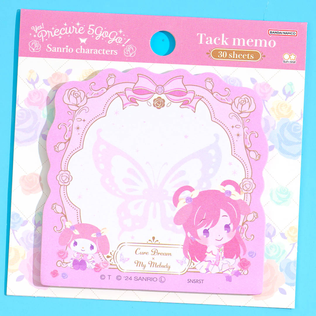 melody♪プロフ必読お願い致しますページ My Melody x Pretty Cure Sticky Notes – Blippo