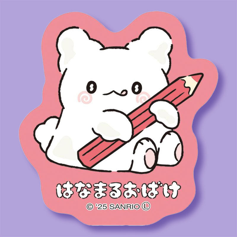 Hanamaruobake Red Pencil Sticker