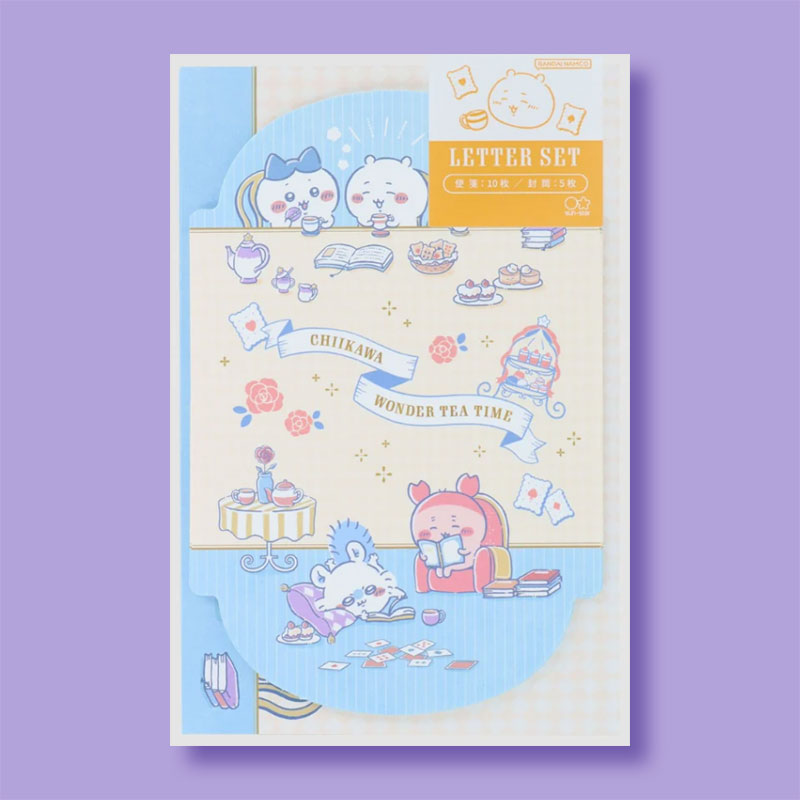 Chiikawa  Wonder Tea Time Letter Set