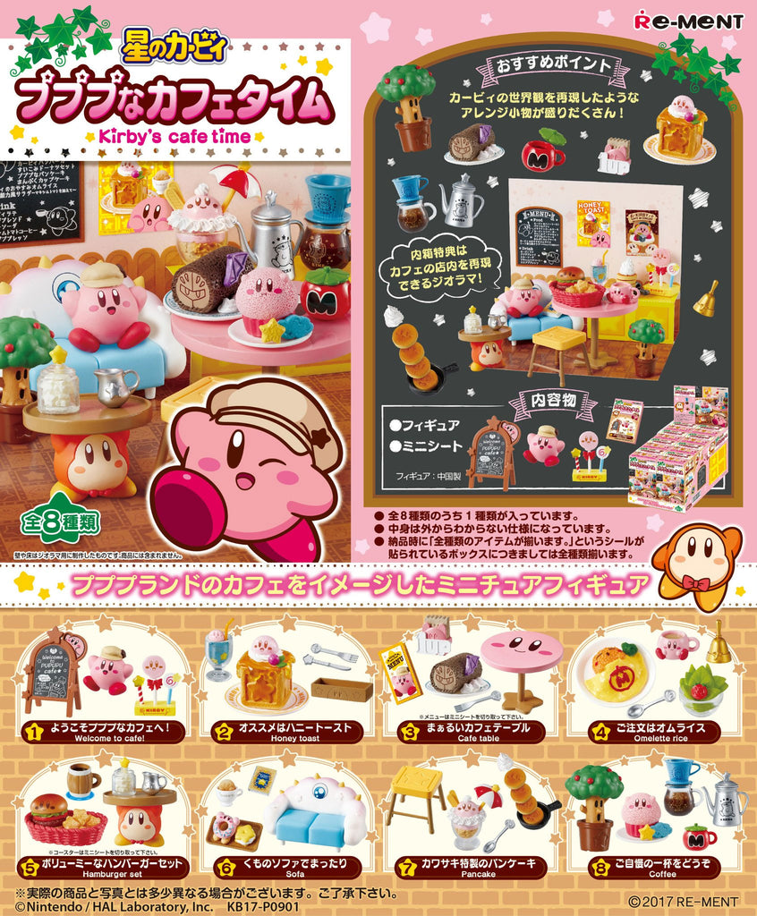 Re-ment: Kirby's Cafe Time