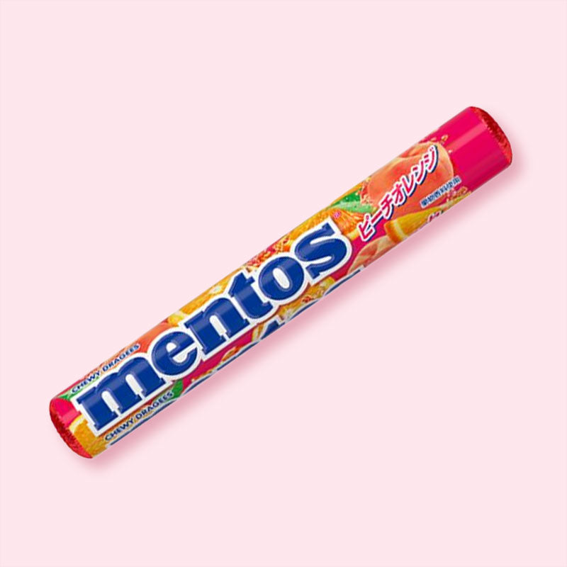 Japanese Mentos Peach Orange
