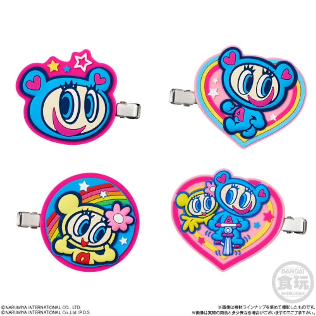 Angle Blue Gummy Candy With Clip