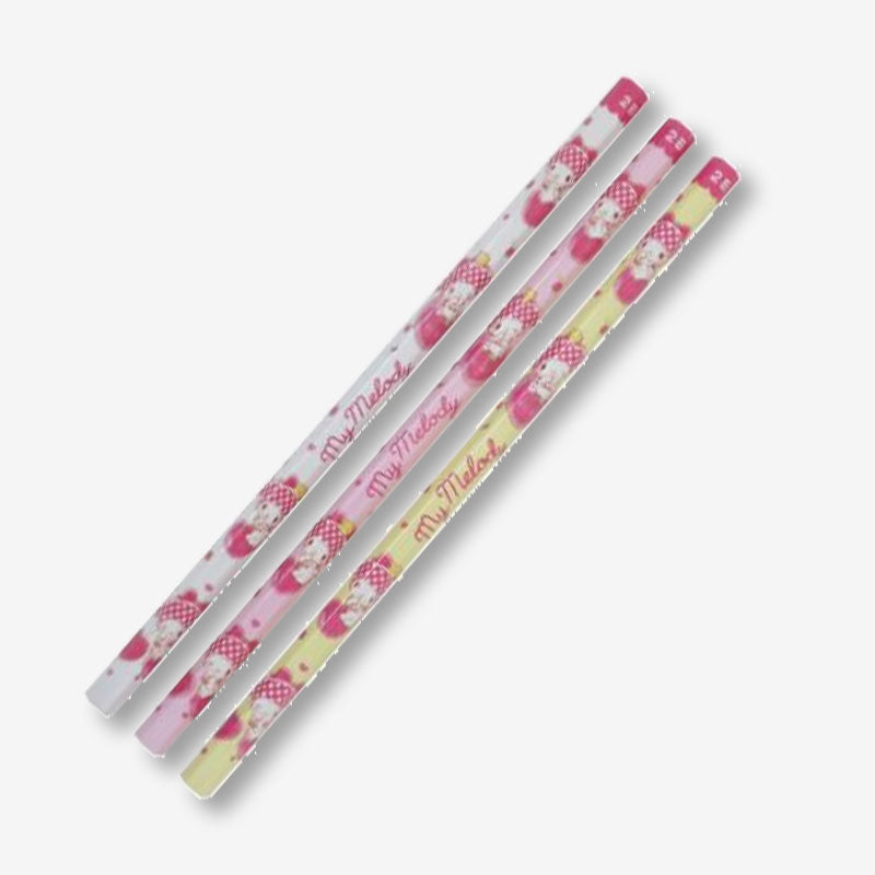 My Melody Dress Up 2B Pencil Set - 3 pcs