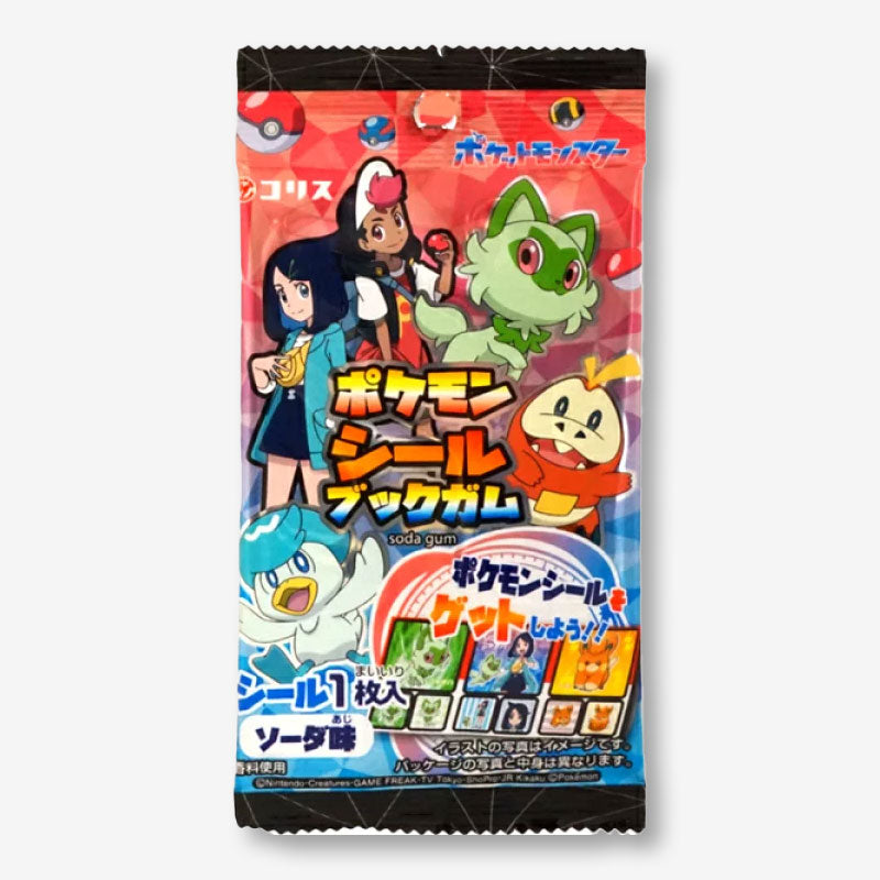 Pokemon Sticker Book With Gum