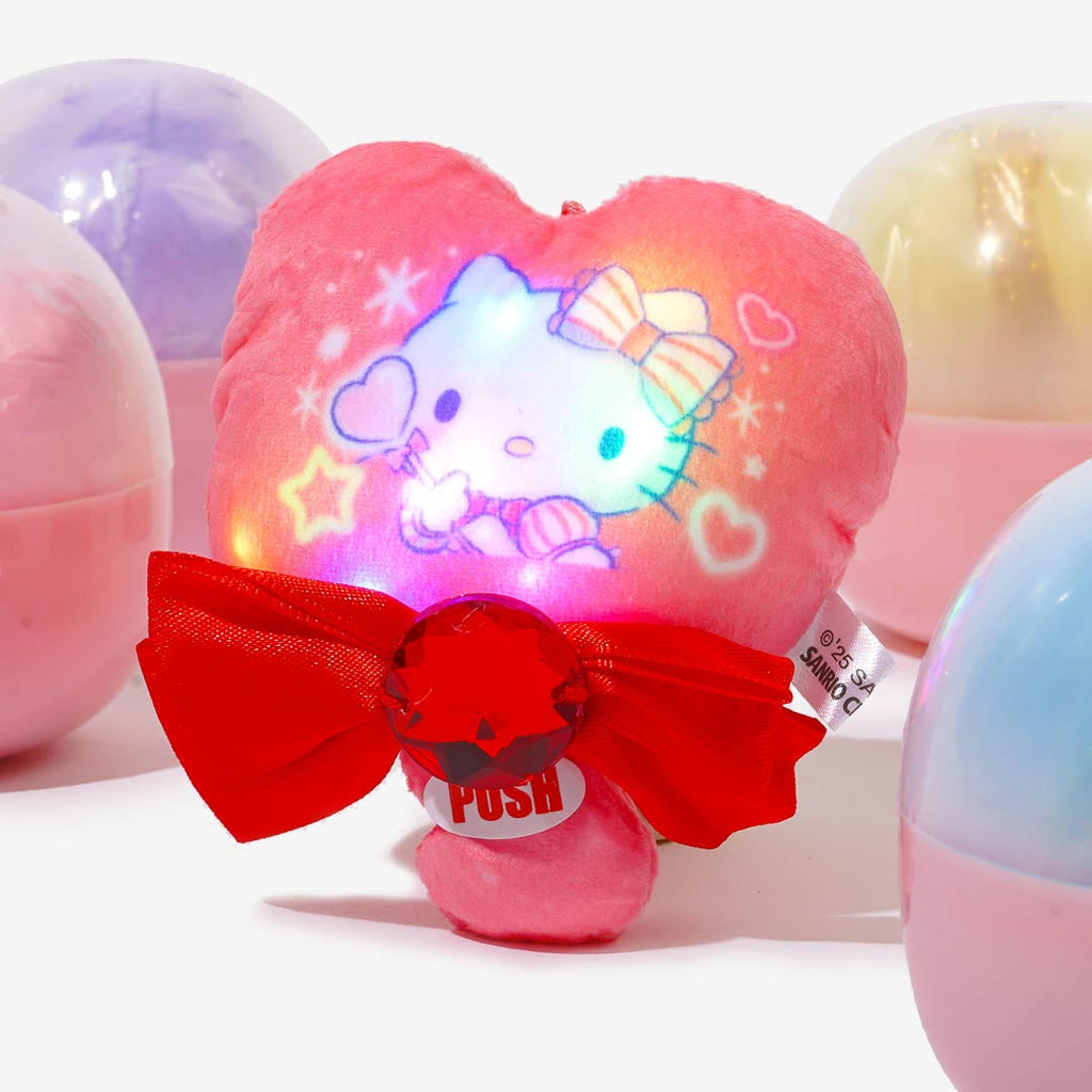 Sanrio Characters Glowing Plush Charm Gachapon