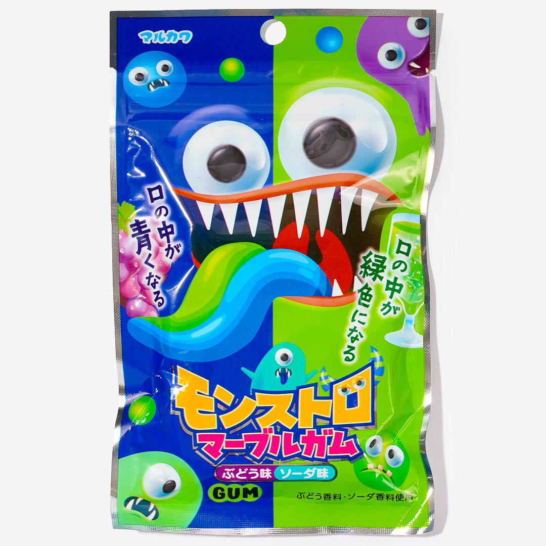 Marukawa Monster Marble Gum - Grape & Soda – Blippo
