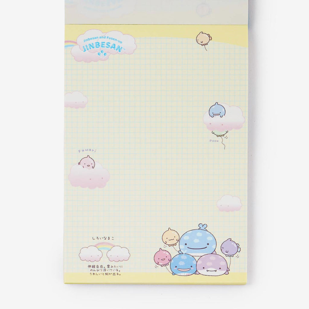 Jinbesan & Fusen-uo Memo Pad