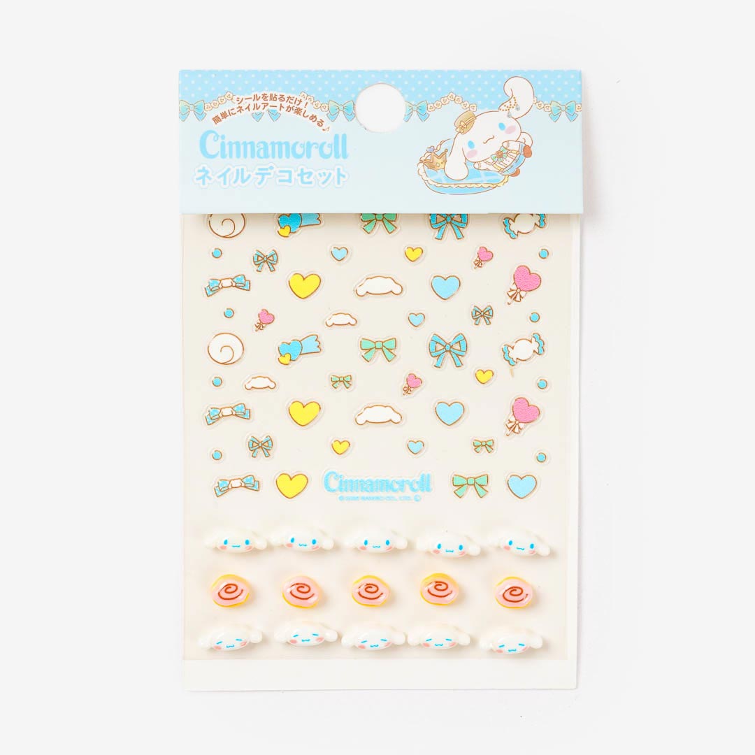 Cinnamoroll Nail Sticker Deco Set – Blippo