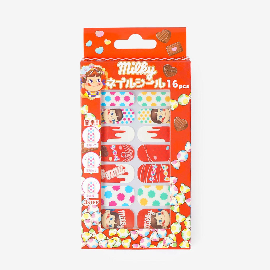 Peko-Chan Milky Nail Stickers