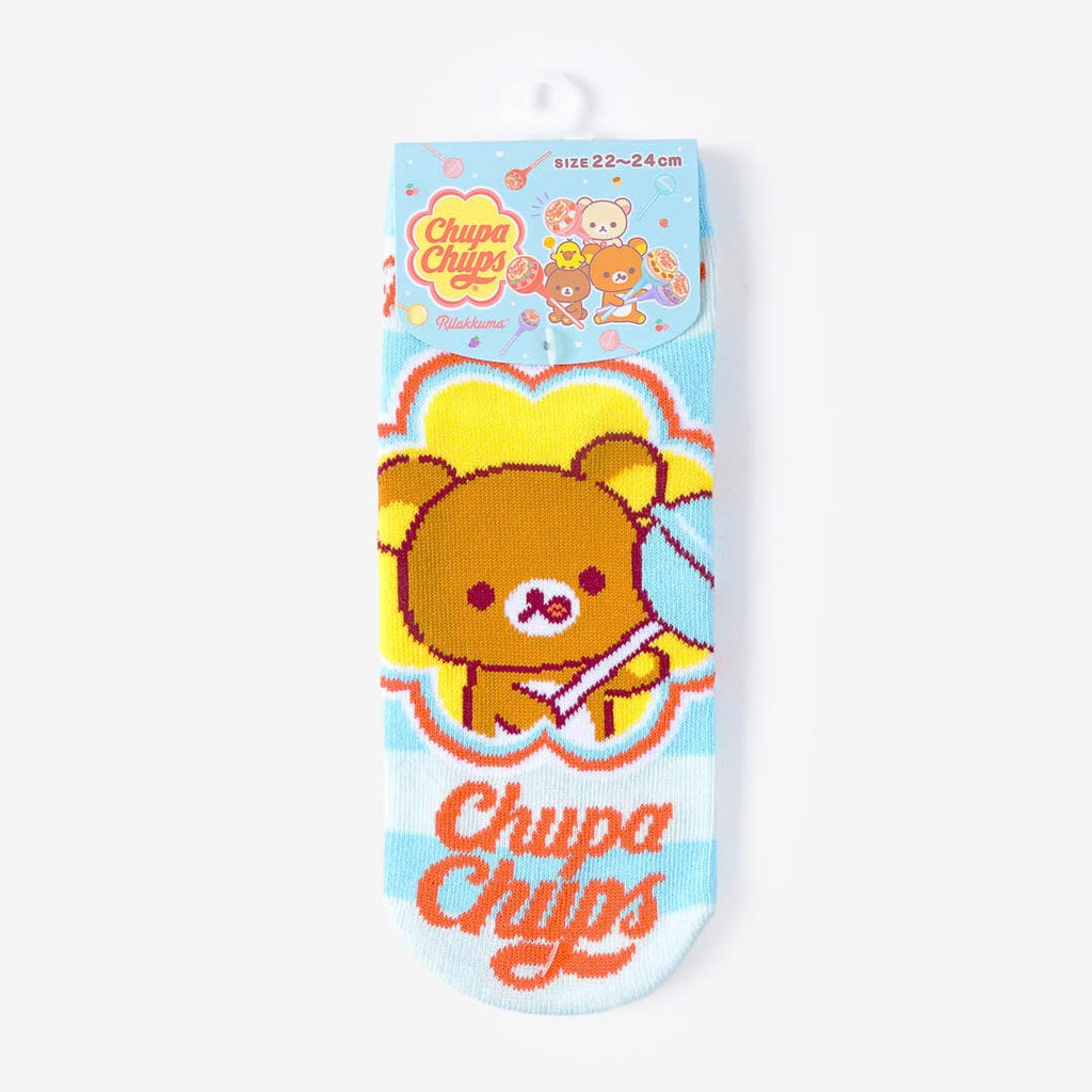 Rilakkuma x Chupa Chups Lollipop Socks 
