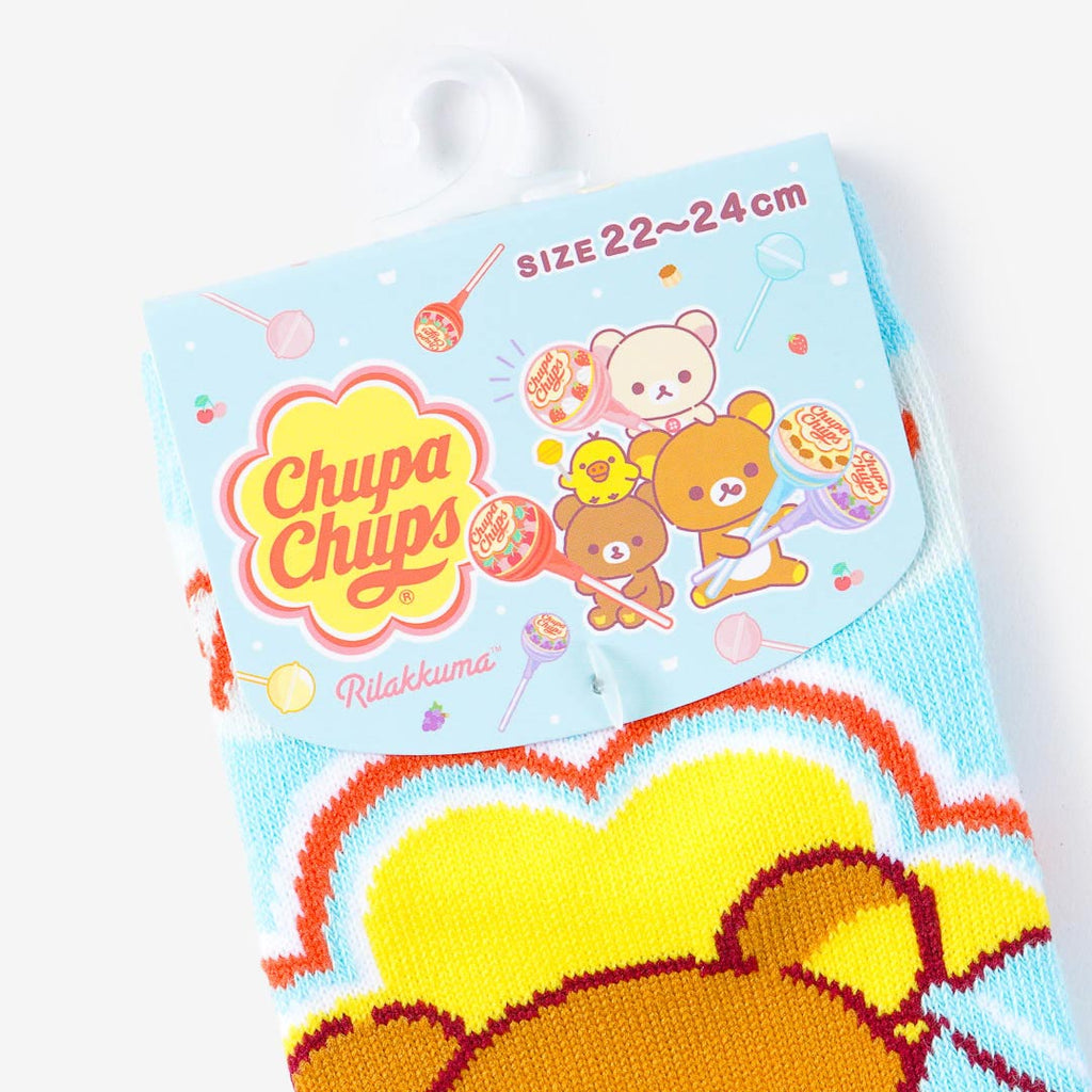 Rilakkuma x Chupa Chups Lollipop Socks 