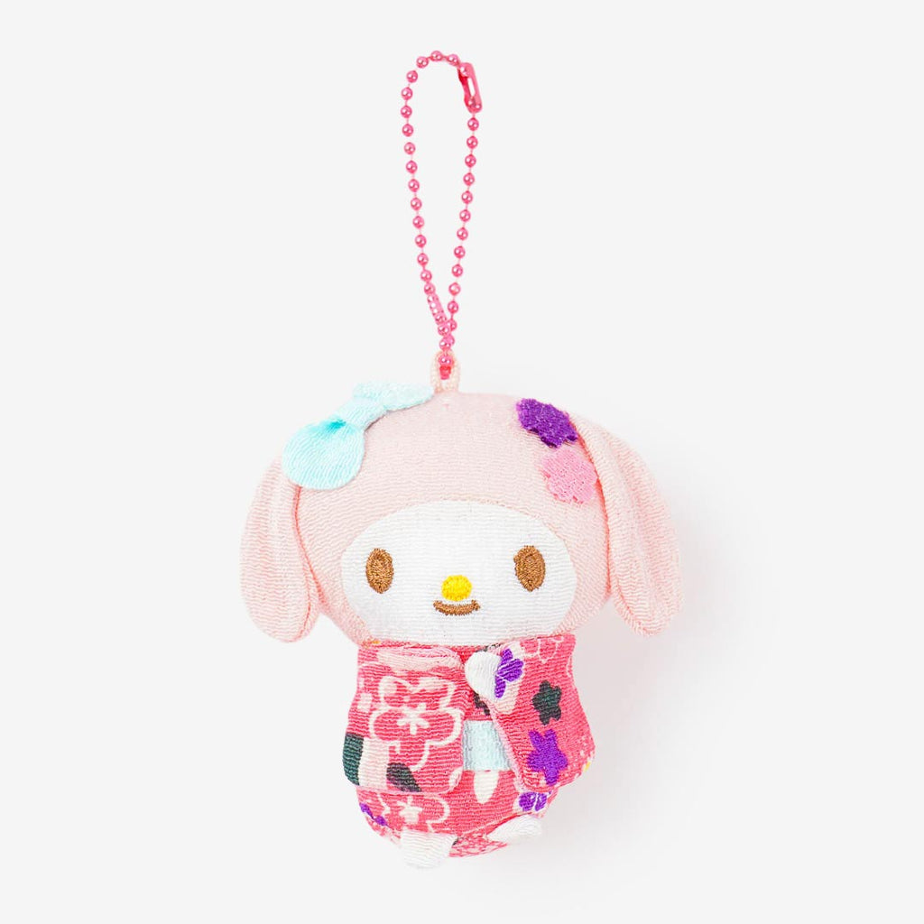 My Melody Japanese Doll Plushie Charm 