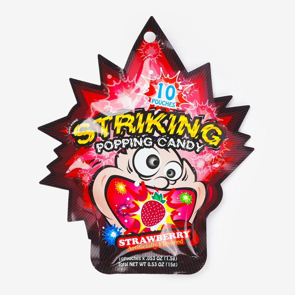 Striking Popping Candy - Strawbery