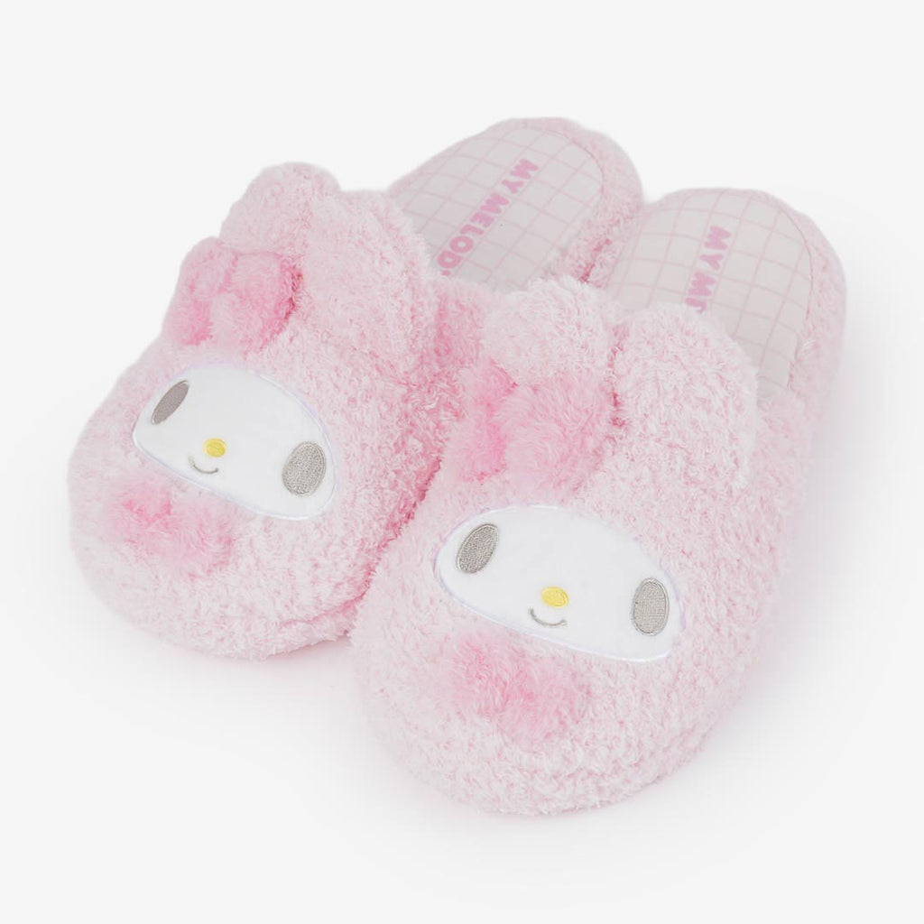 My Melody Fuzzy Face Slippers