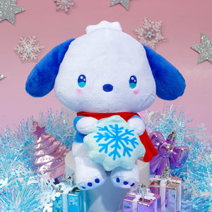 Pochacco Christmas Snowflake Plushie - Medium