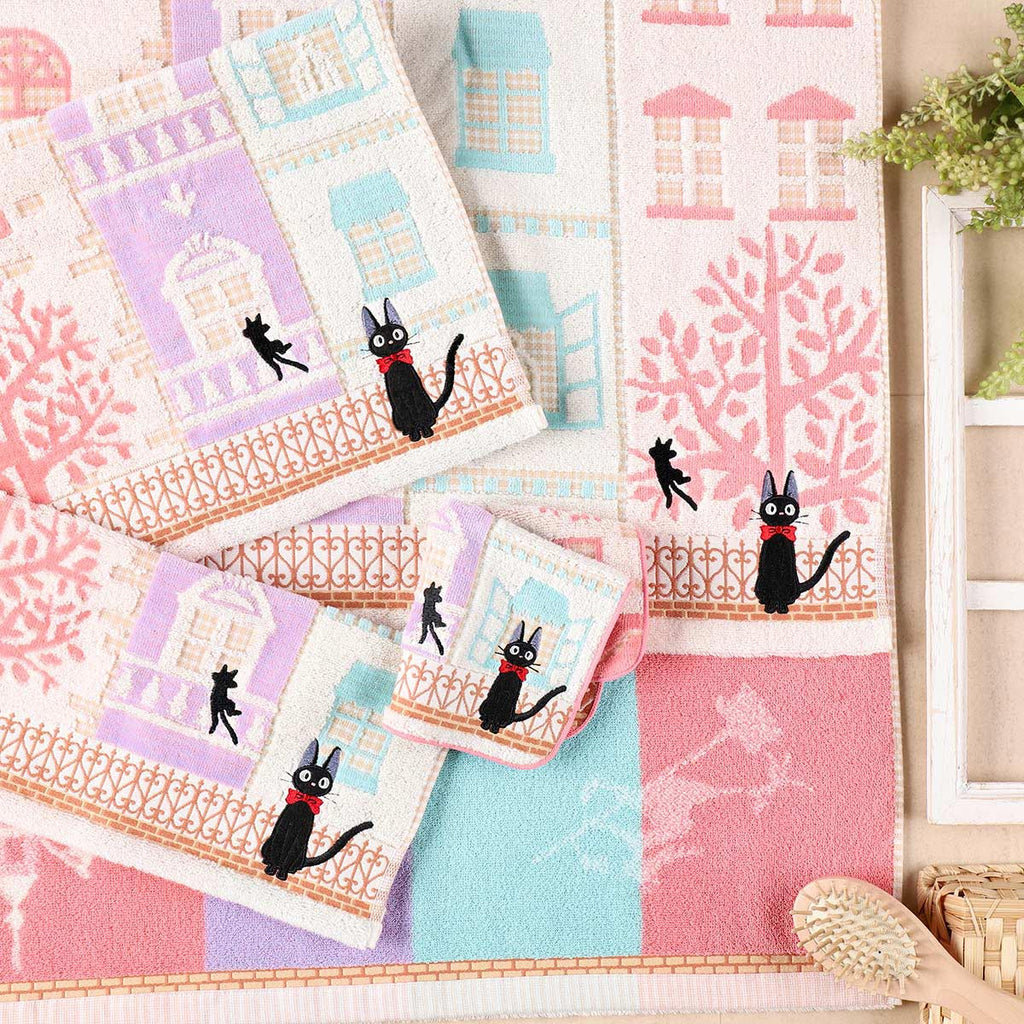 Kiki's Delivery Service Jiji Town Face Towel