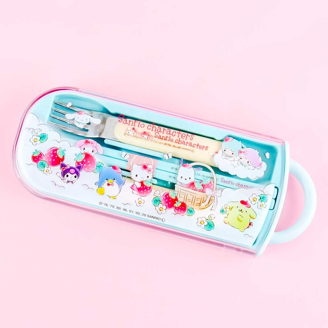 Sanrio Characters Strawberry Field Bento Box