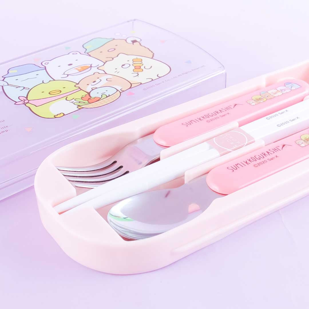 Sumikko Gurashi Foodie Utensil Set