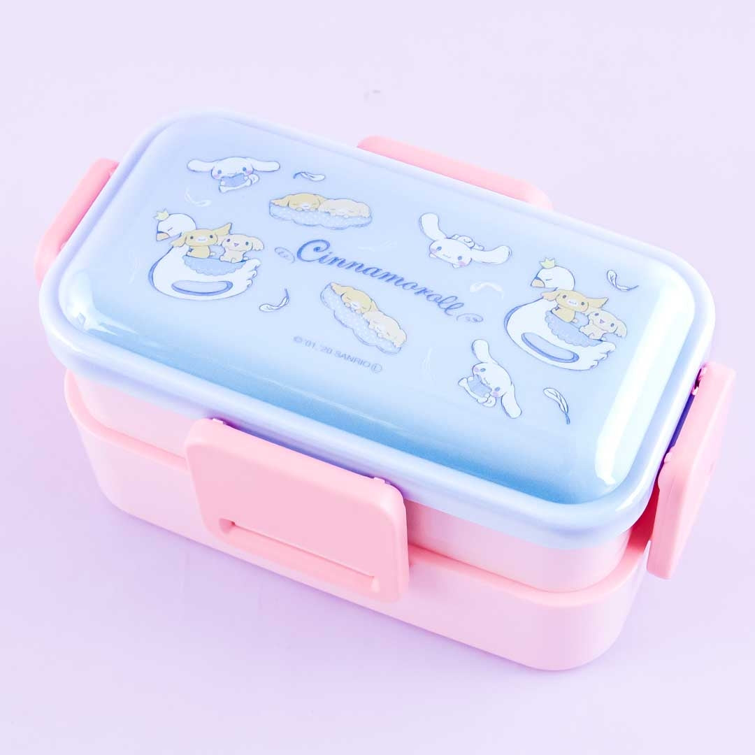 Cinnamoroll Swan Ride Double Layer Bento Box