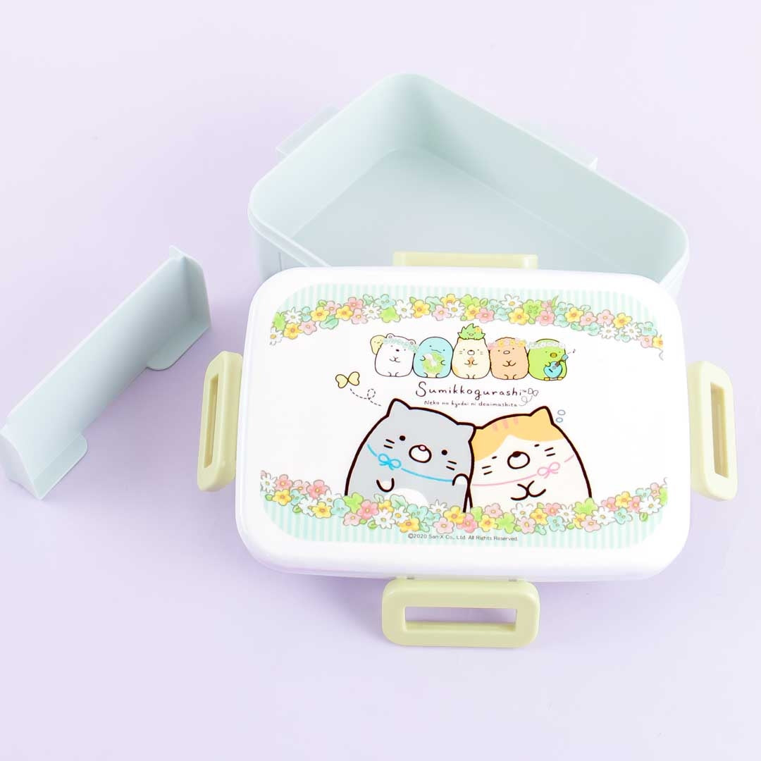 Kawaii Cute Sumikkogurashi Bento Lunch Box Containers Set San-x