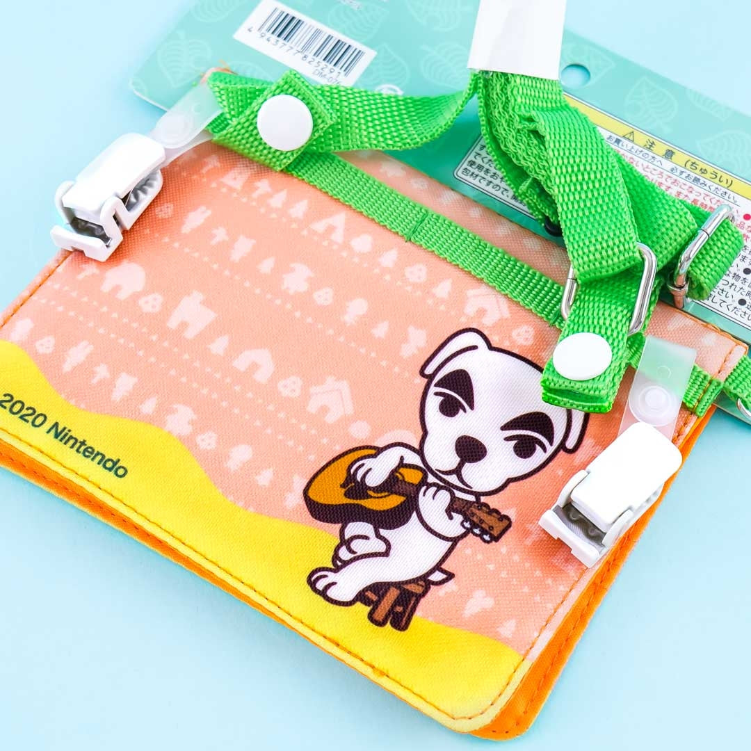 AC Animal Crossing Minimalist wallet, sanitizer or doggie bag holder,  lipvalm or bandaid holder and key fob