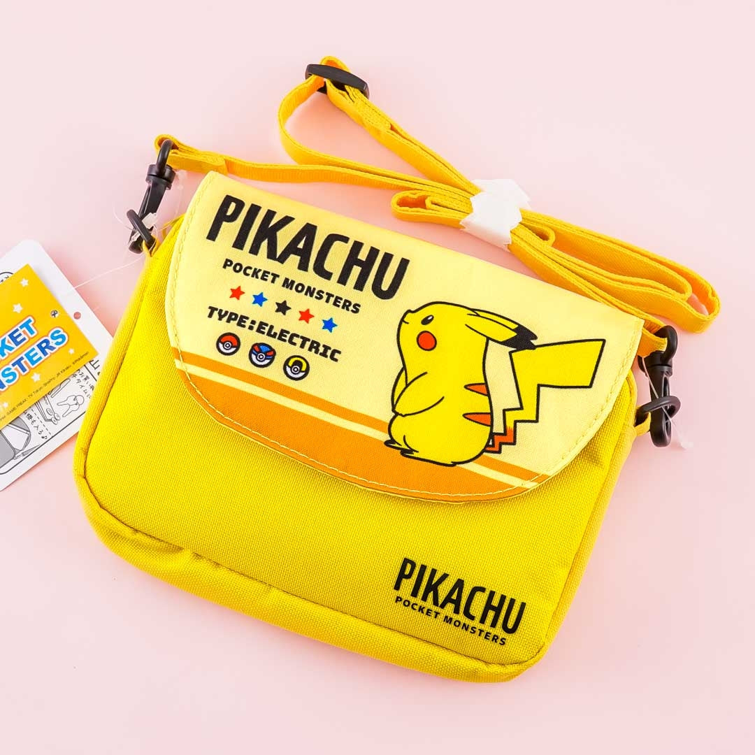 Japan Pokemon Mini Tote Bag Lunch Bag - Pikachu Yellow