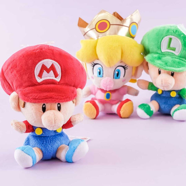 Baby mario and luigi plush discount