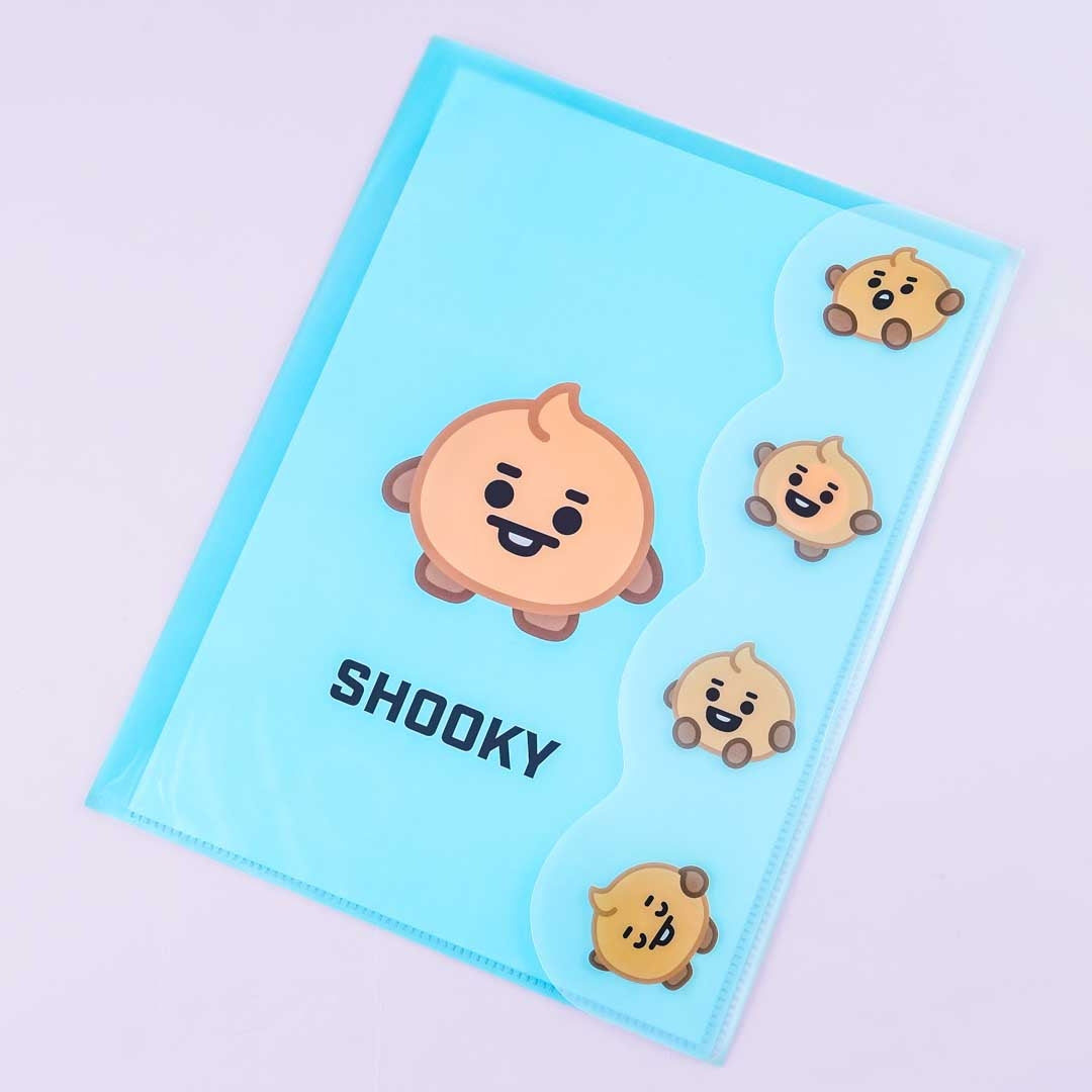 Line Friends Officials BT21 SHOOKY Silicone PENCIL CASE BACK TO SCHOOL GIFT