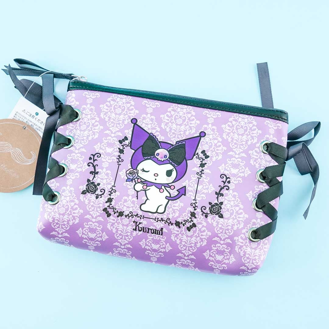 Sanrio Kuromi My Melody Canvas Bag Japanese Style Anime Cinnamoroll Pom Pom  Purin Handbag Lolita Bag