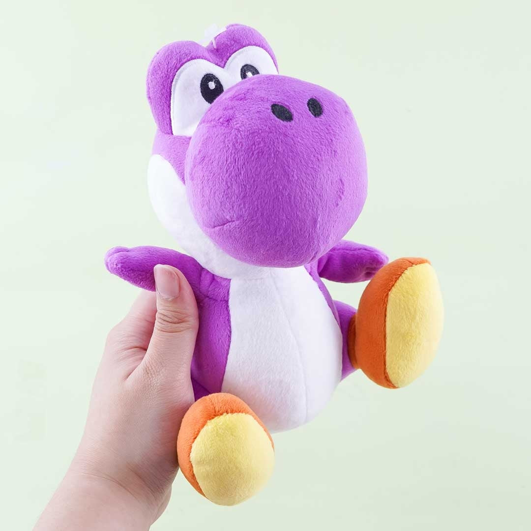 Purple yoshi plush cheap