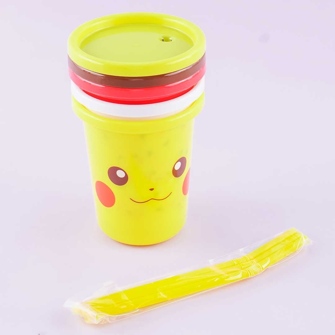 Pokemon Plastic Straws