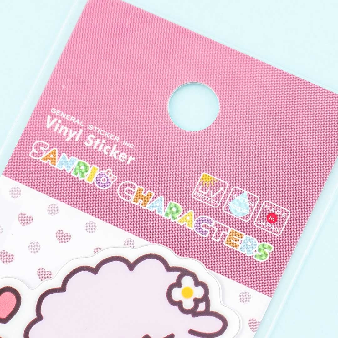 Sanrio Kuromi My Melody Sweet Piano Letter Set Sticker / Made in Japan 2021