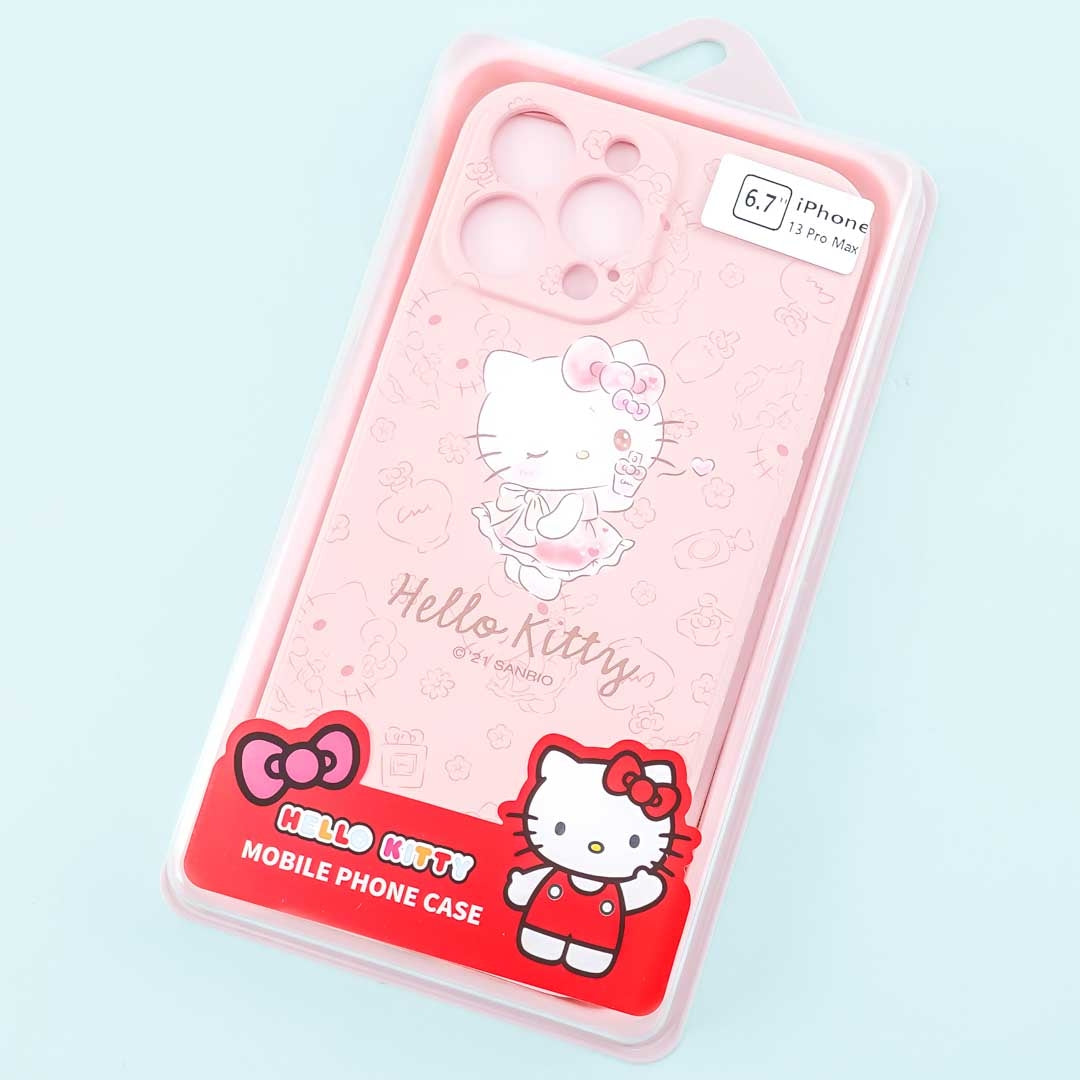 Hello Kitty is suitable for iphone13promax mobile case iphone12