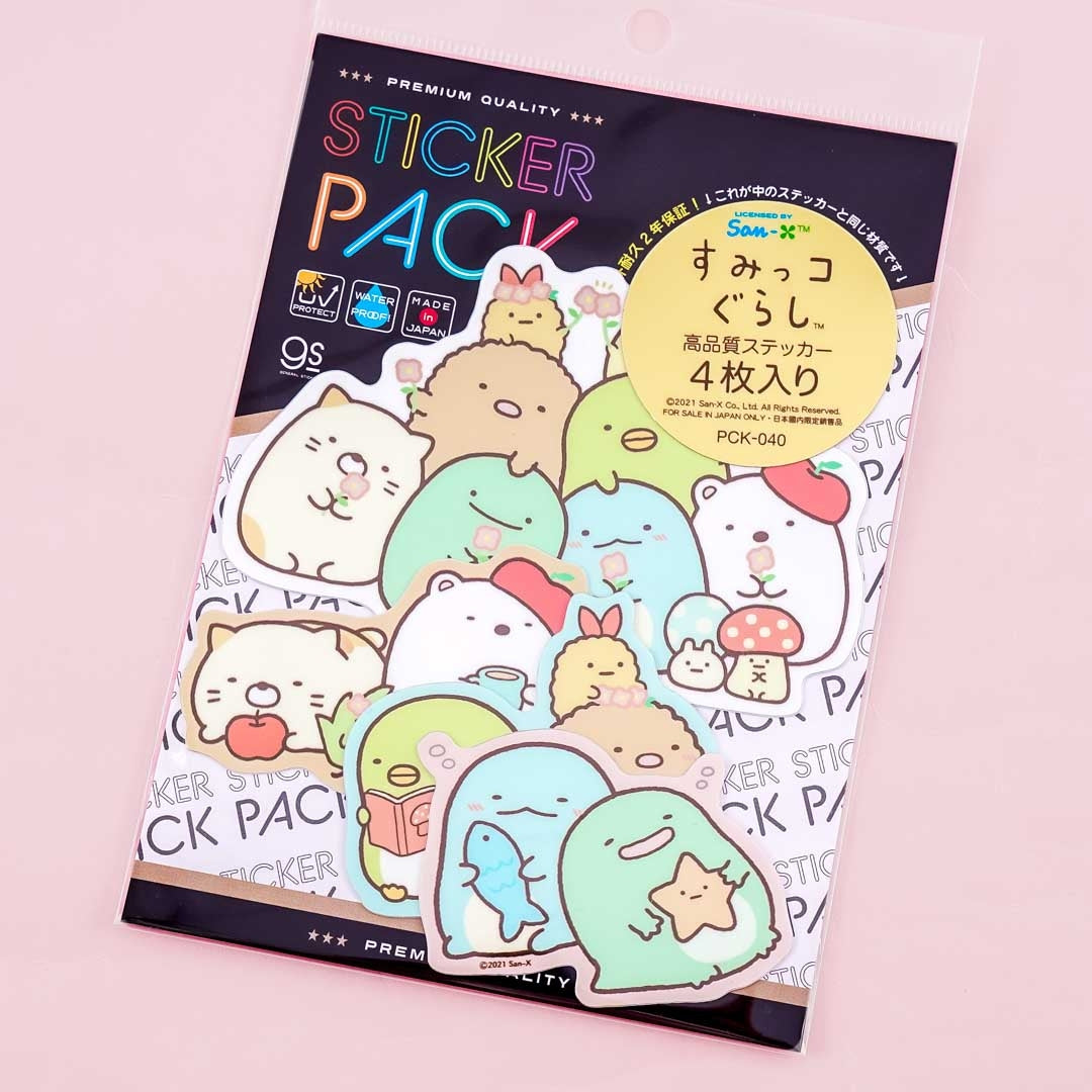 Sumikko Gurashi Fun Friends Vinyl Die-Cut Sticker Pack