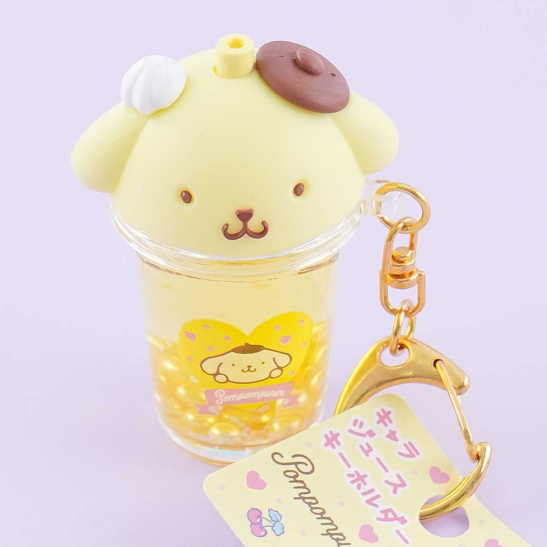 Sanrio Bubble Tea clay Charm - Pompompurin