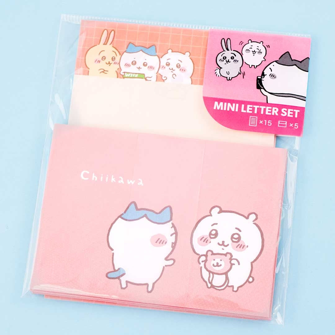 Kawaii Cute Mili Mili Kraft Letter Set Q-LiA *Long-tailed Tit (70057) -  Kawaii Shop Japan