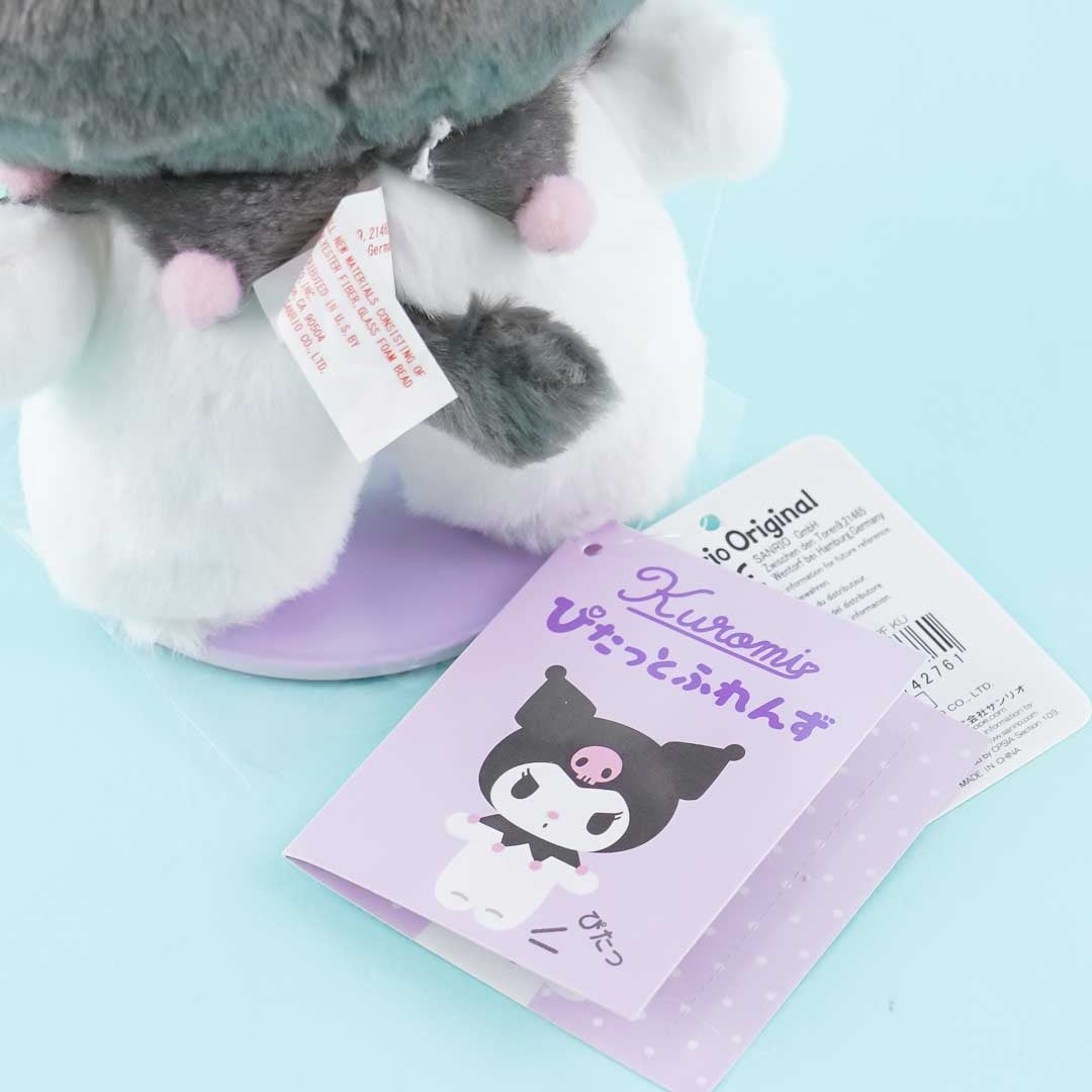 Sanrio Pitatto Friends Plushie - Kuromi / Medium – Blippo