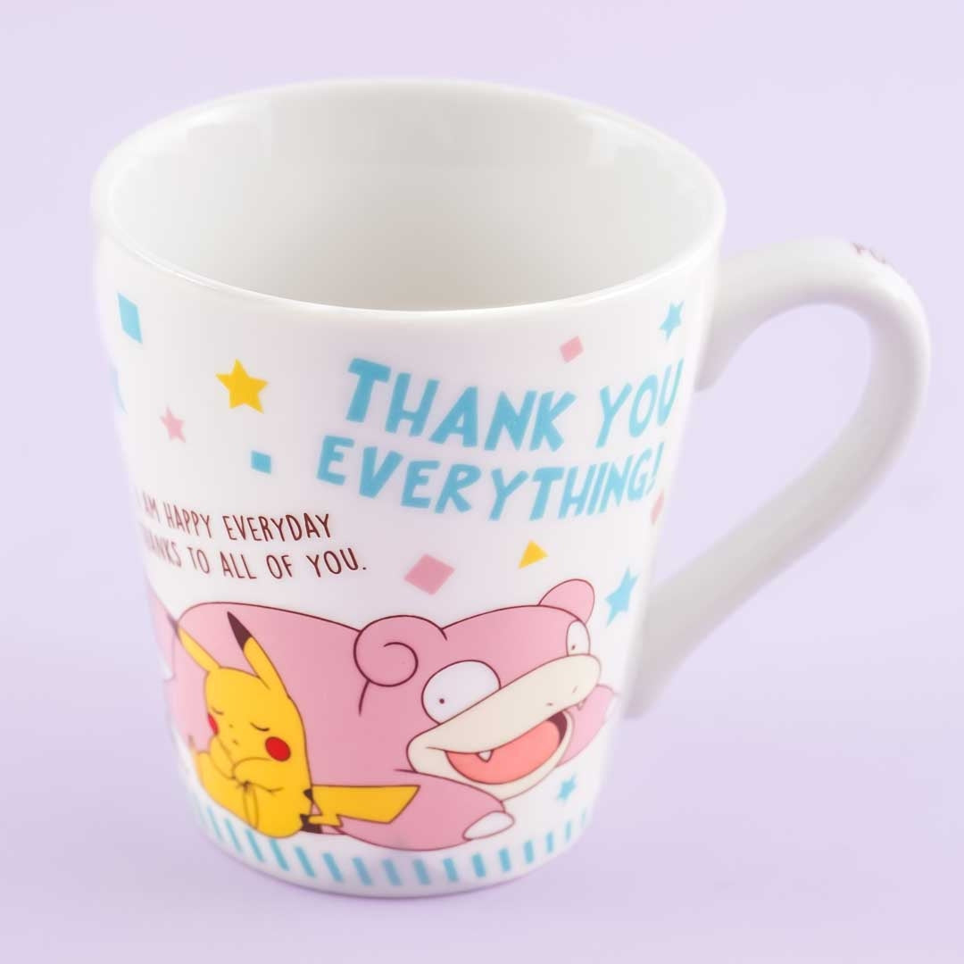 Pocket Monsters Message Mug - Pikachu & Slowpoke – Blippo