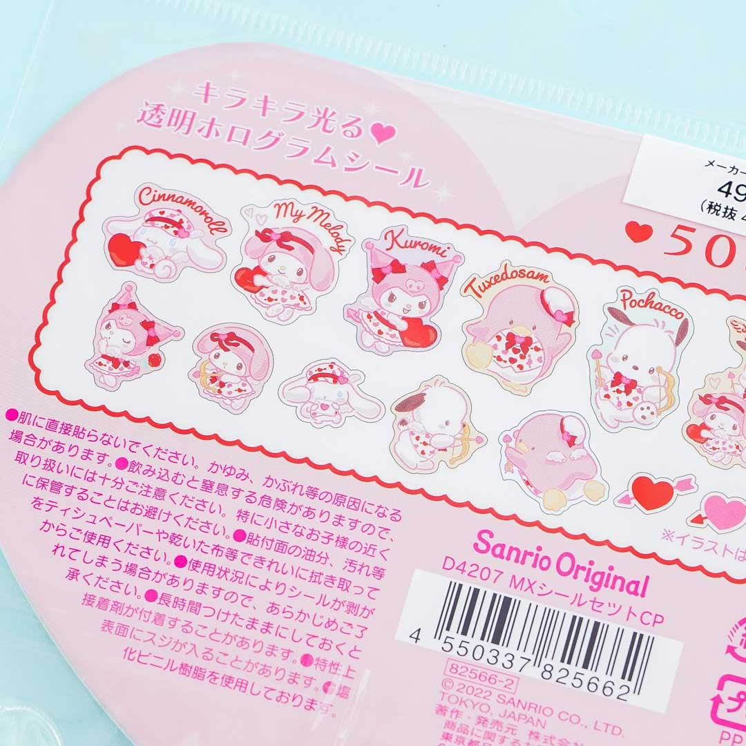 Sanrio Drop Peko Flake Sticker Set - Pastel My Melody