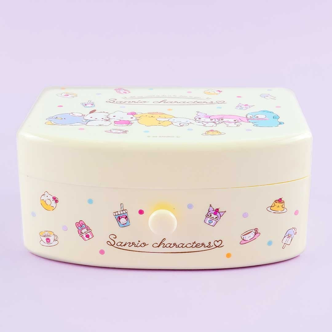 Sanrio Characters Café Sweets Jewelry Box with Drawer