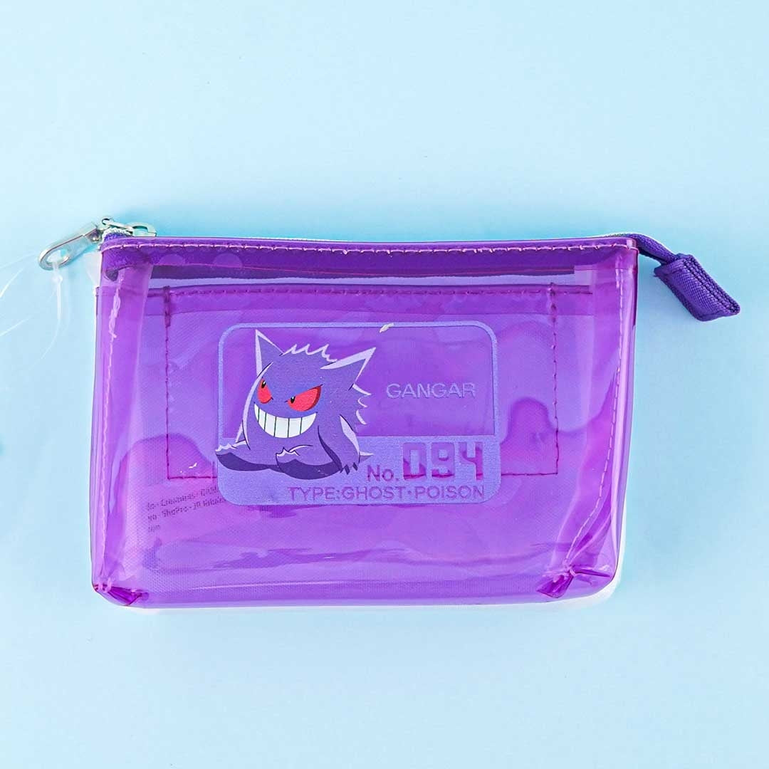 Pokemon mini pouch with hand strap Gengar cute accessory case Made in Japan