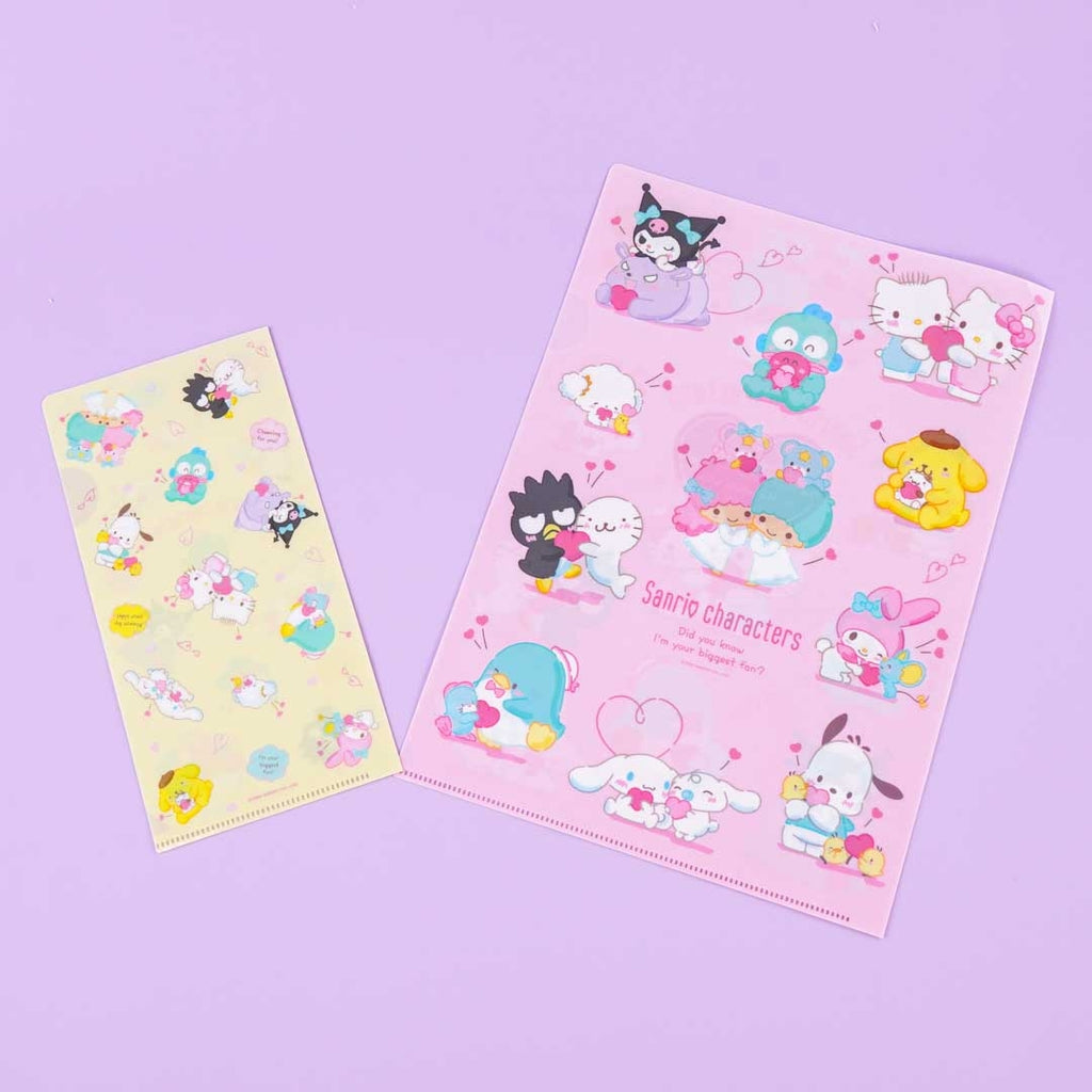 Sanrio Characters Tulip Love Dual Compartment Pencil Case