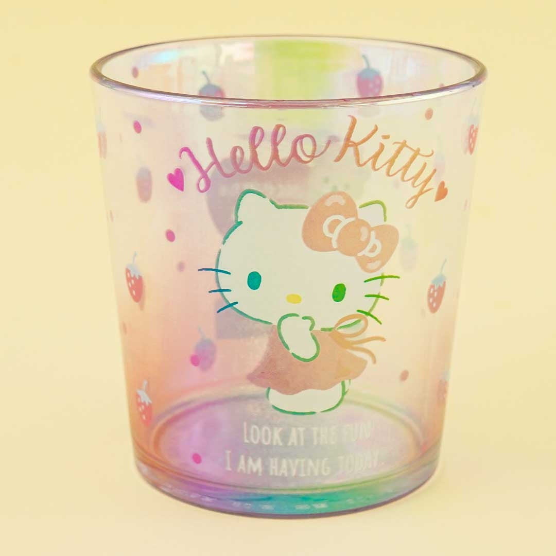 Hello Kitty Glass Straw Cup - Kuru Store