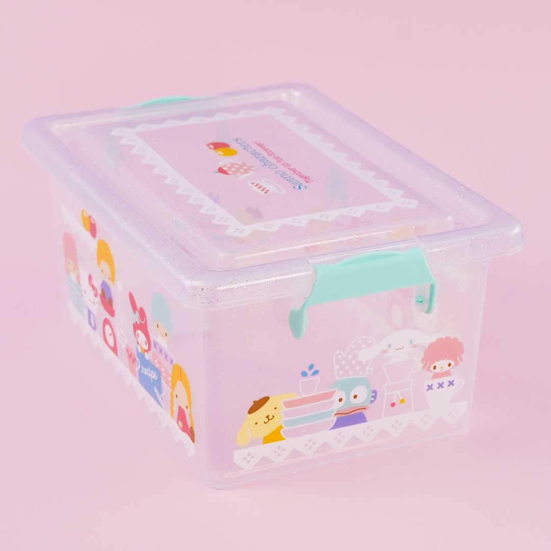 Sanrio Characters Clear Storage Box