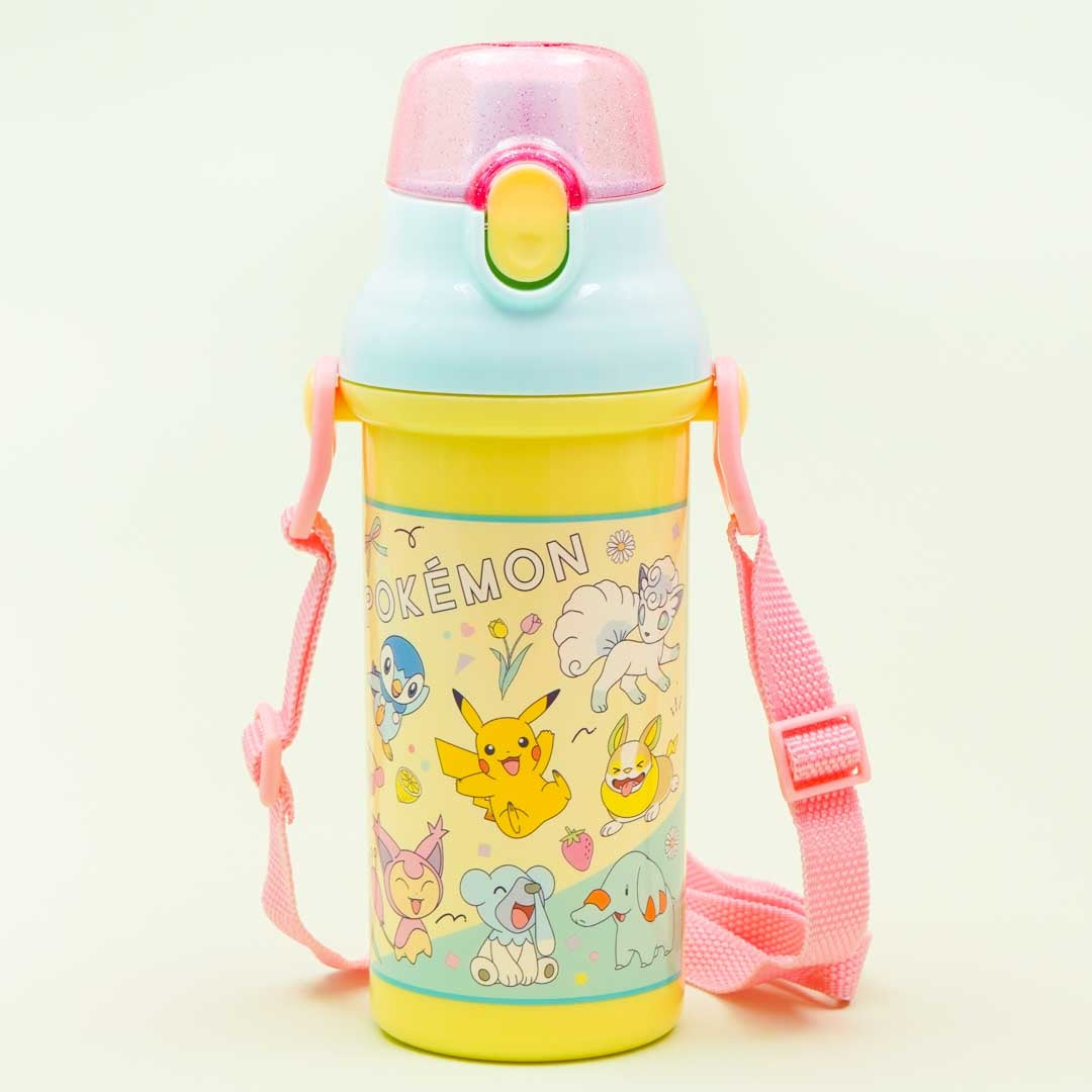 Skater Water Bottle Pokemon New Retro 480ml Children&s Plastic Antibacterial Boys Made in Japan PSB5SANAG-A