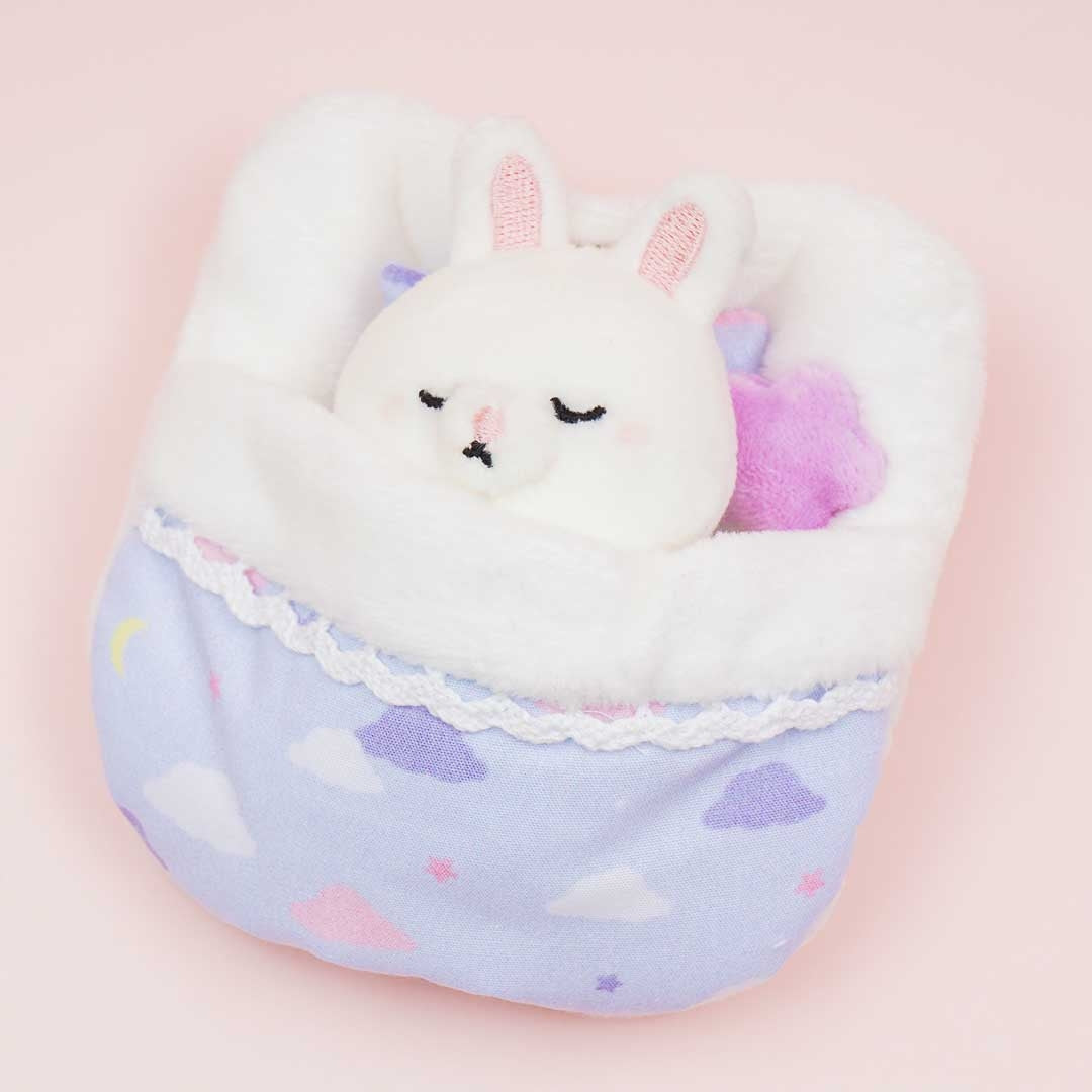 Sleeping Bunny Plushie Charm - Mini