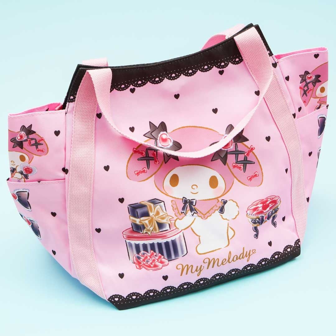 Sanrio Kuromi My Melody Canvas Bag Japanese Style Anime Cinnamoroll Pom Pom  Purin Handbag Lolita Bag