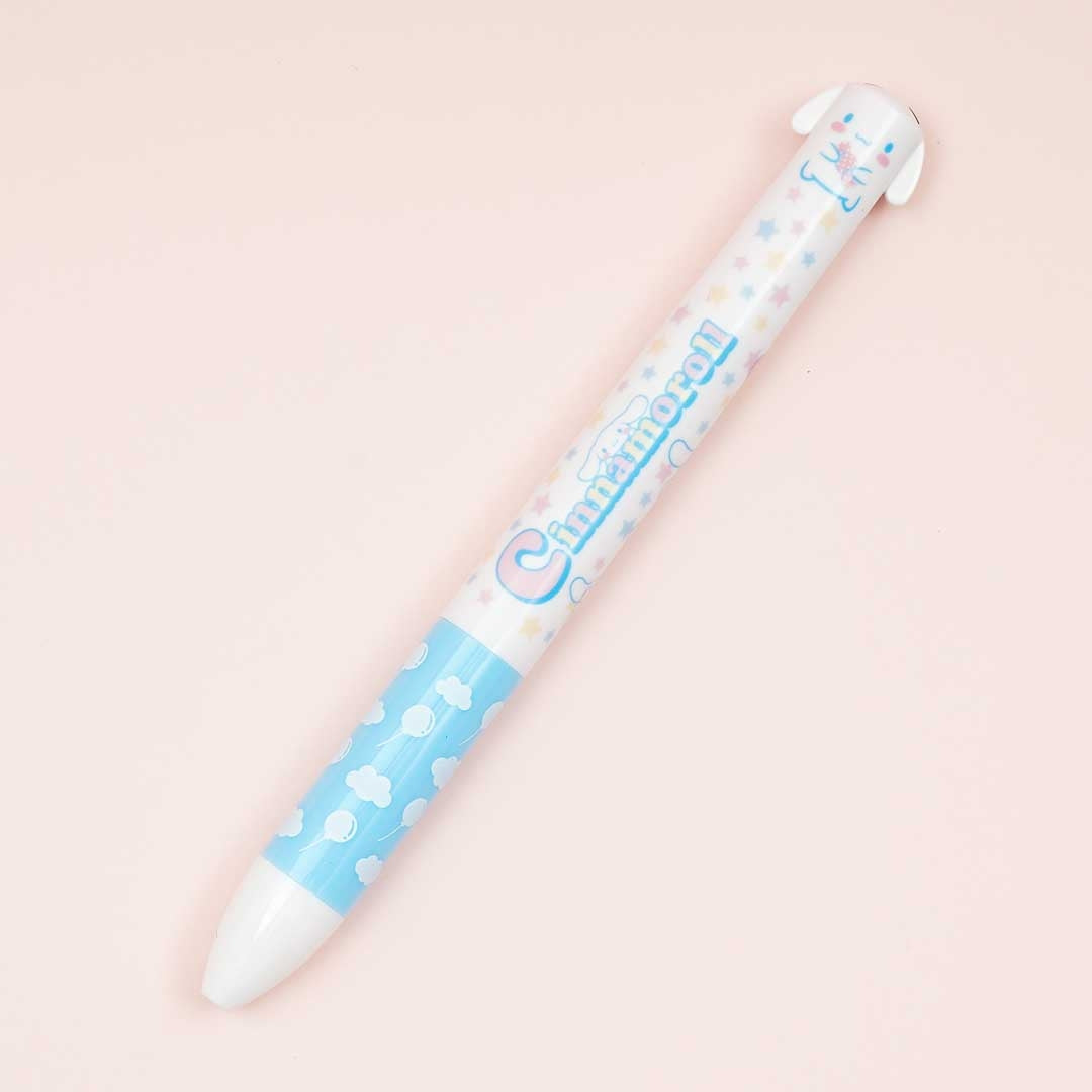 6) Kawaii Cute Cinnamoroll Multi Color Pen Retractable Ballpoint Pen  Writing🌸