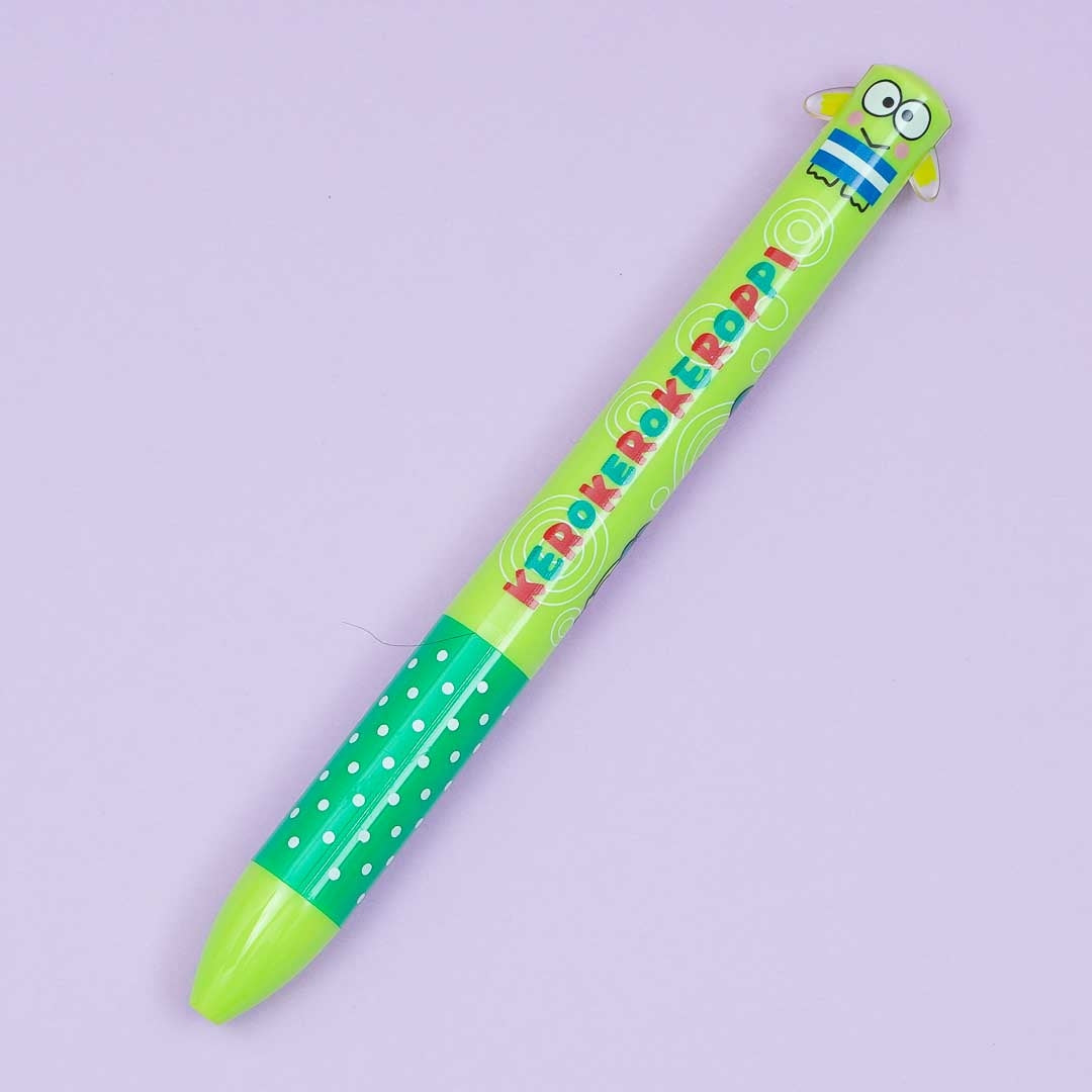 Kero Kero Keroppi & Polka Dots Two-Color Pen