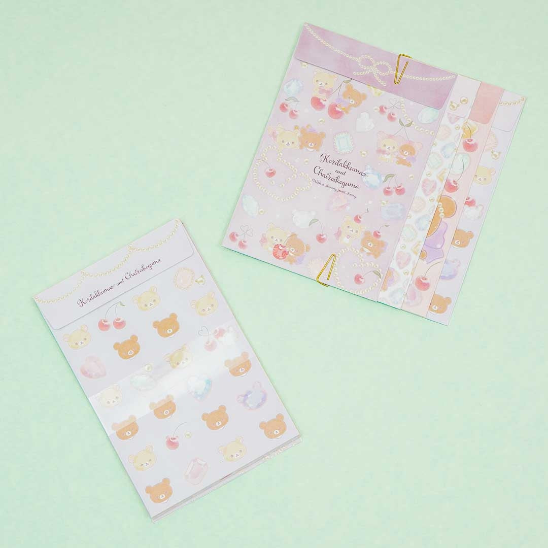 Rilakkuma Jewel Cherry Letter Set